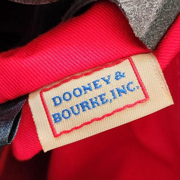 Dooney & Bourke Giraffe Print Shoulder Bag - Brown and Black - Picture 14 of 15